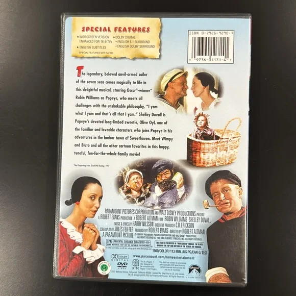 Popeye - DVD - Picture 2 of 4